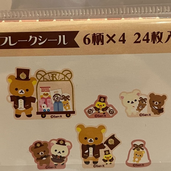 Rilakkuma Store Tokyo Sticker Pack - Picture 3 of 5
